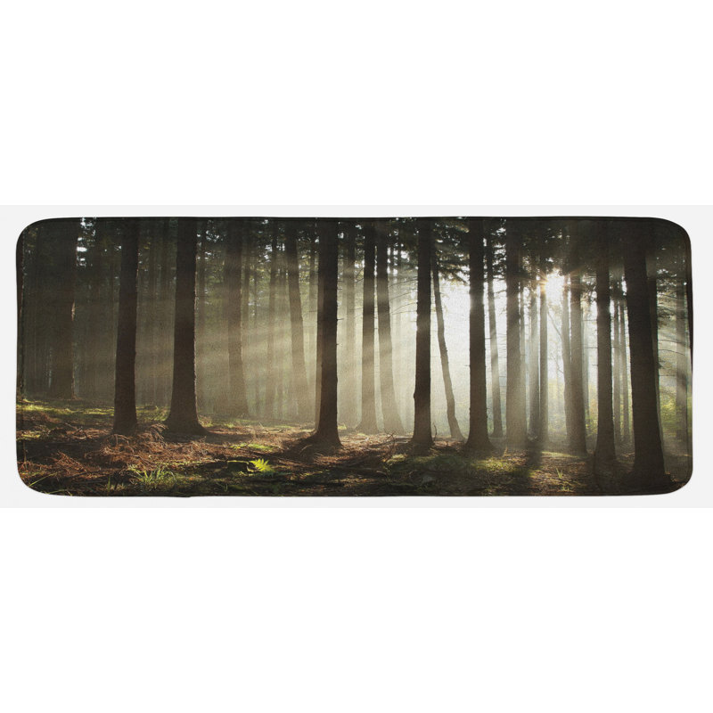 East Urban Home Forest Kitchen Mat | Wayfair